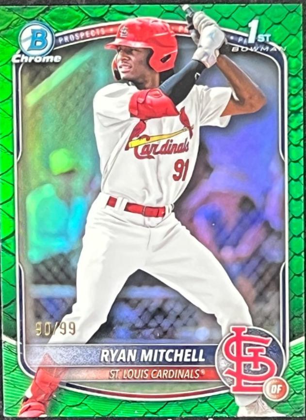 Ryan Mitchell [Green Reptilian Refractor] #BDC-77