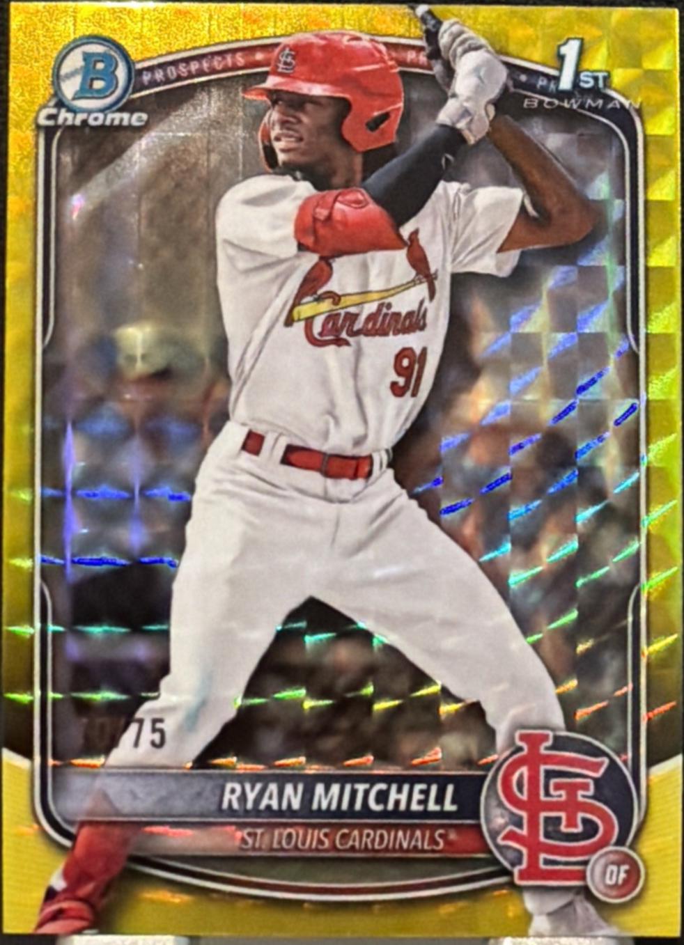 Ryan Mitchell [Yellow Refractor] #BDC-77