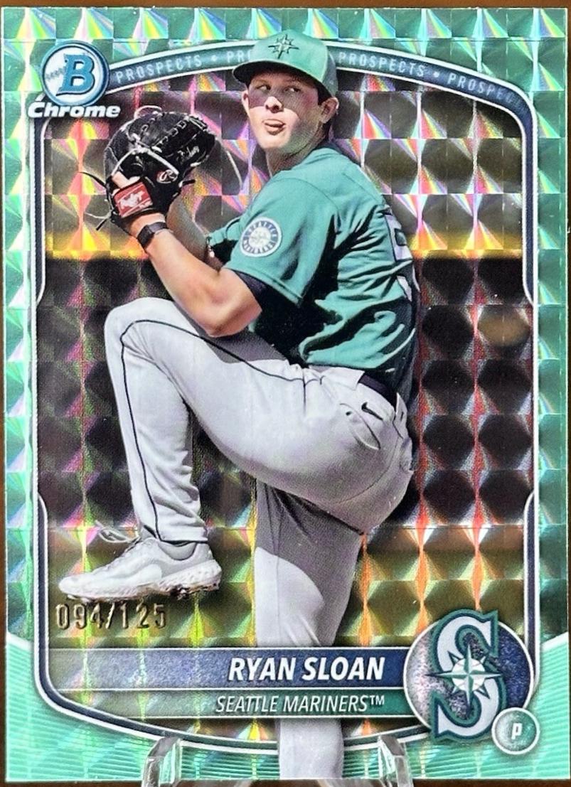 Ryan Sloan [Aqua Reptilian Refractor] #BDC-94