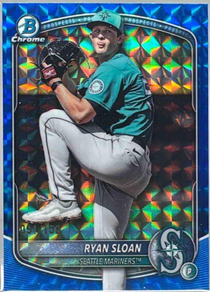 Ryan Sloan [Blue Geometric] #BDC-94