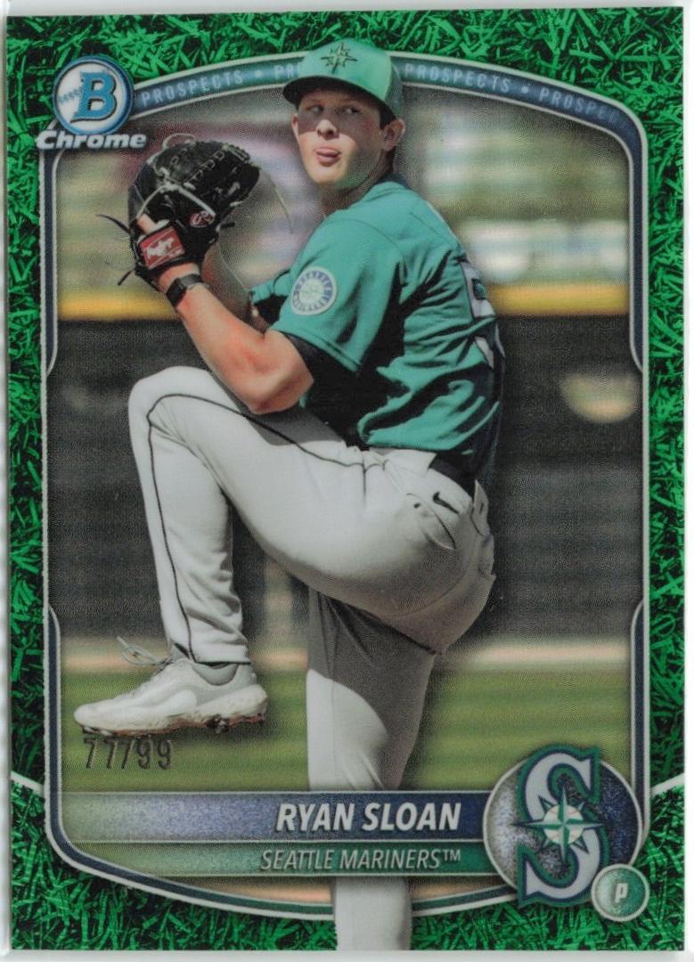 Ryan Sloan [Green Grass Refractor] #BDC-94