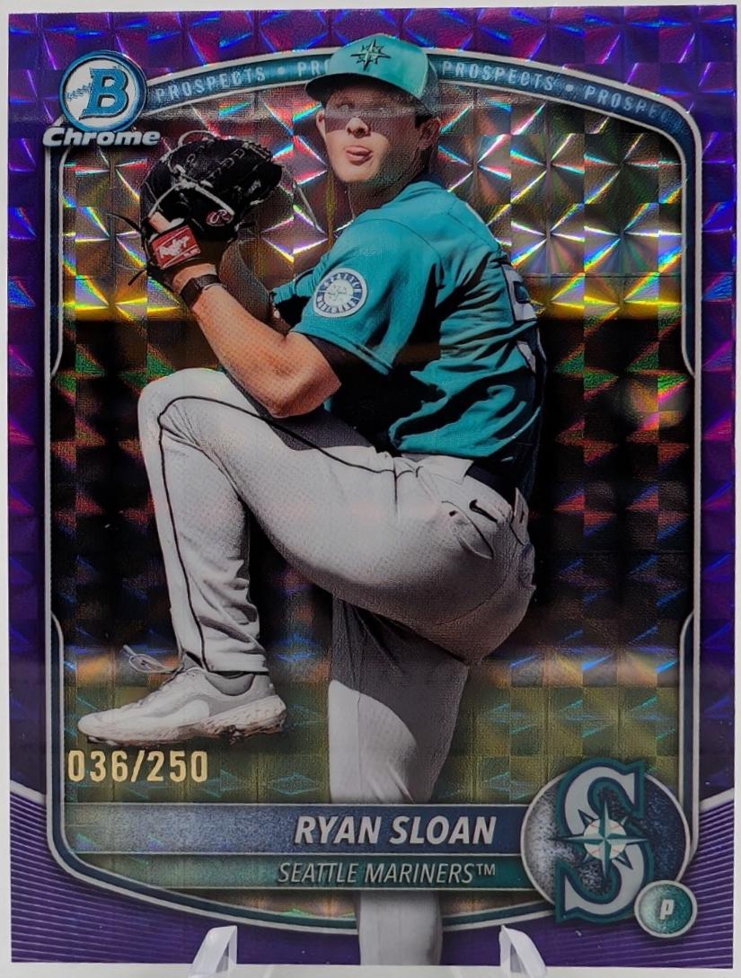 Ryan Sloan [Purple Geometric] #BDC-94