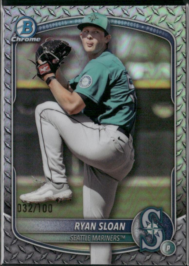 Ryan Sloan [Steel Metal Refractor] #BDC-94
