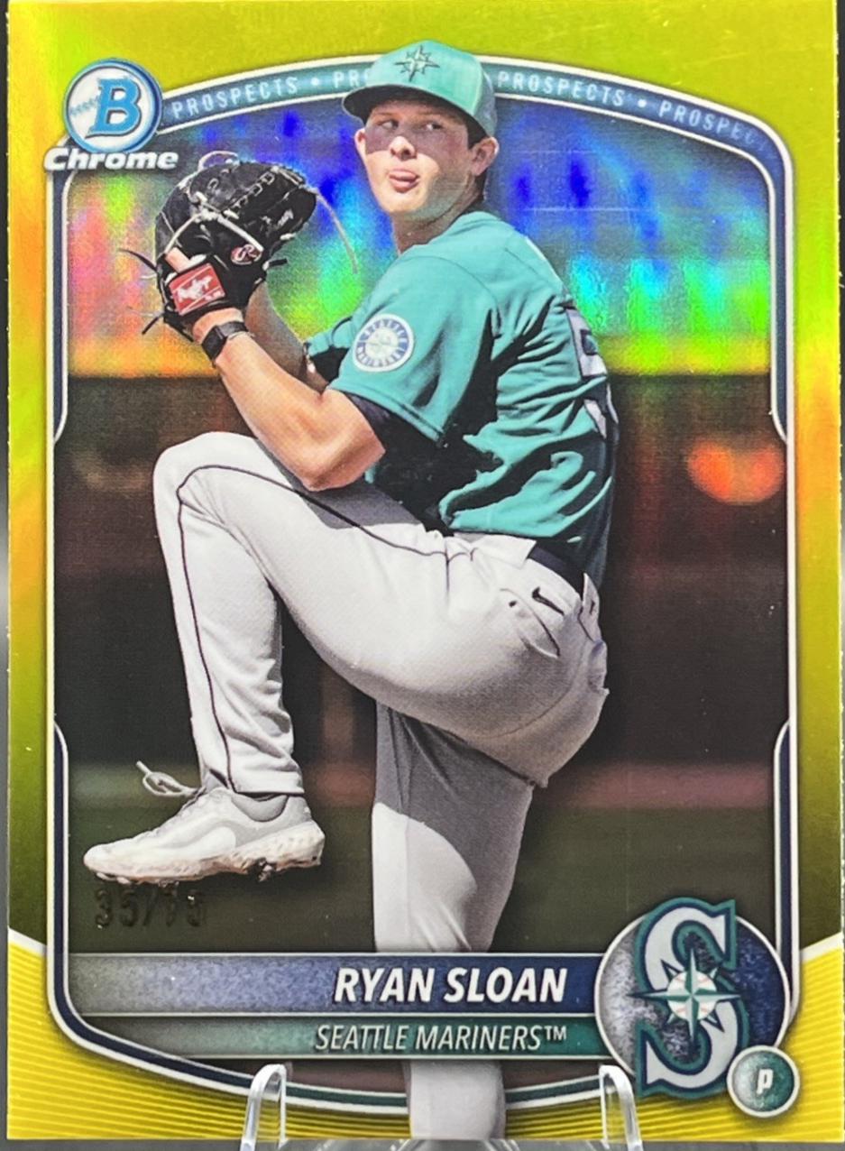 Ryan Sloan [Yellow Refractor] #BDC-94