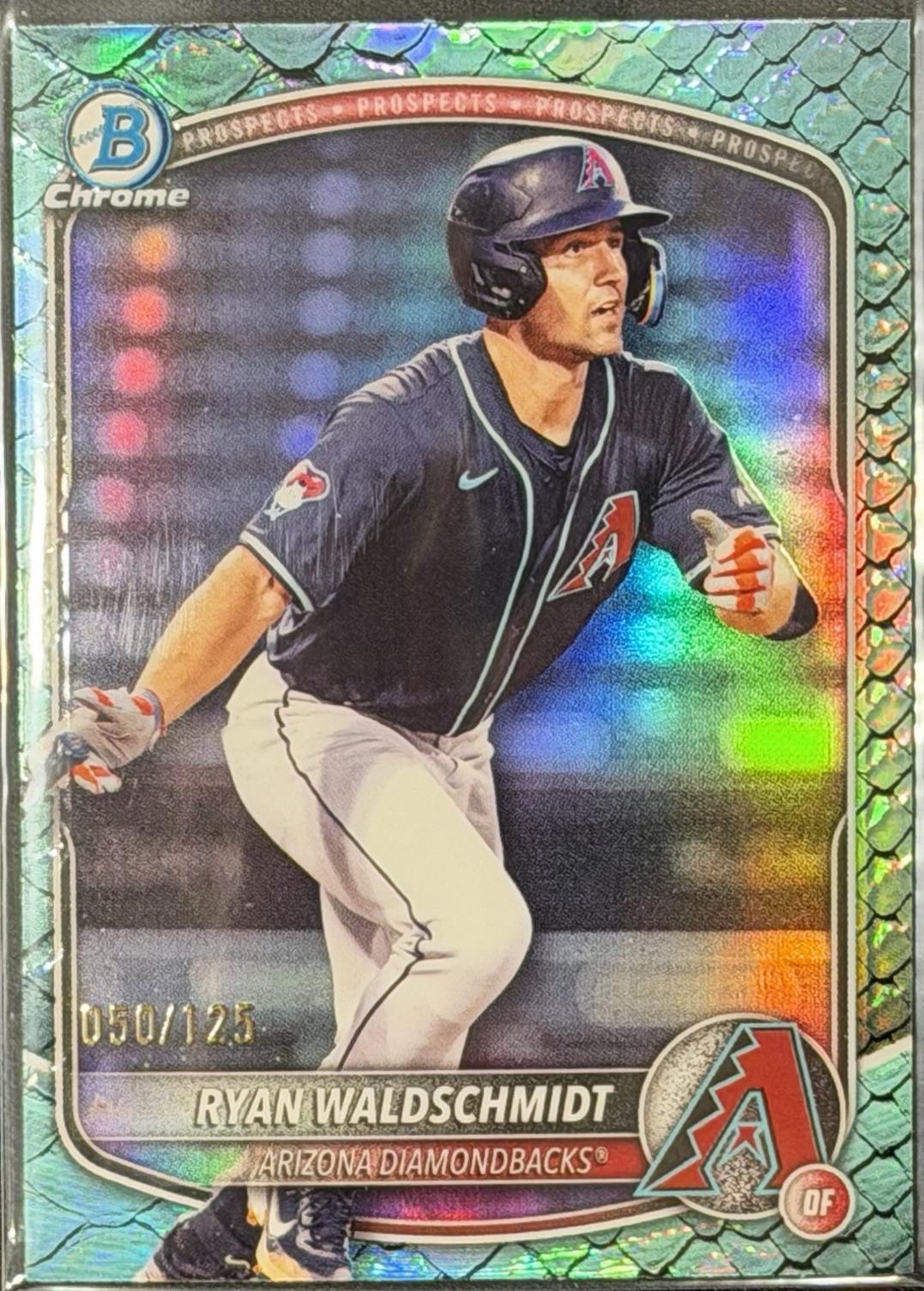 Ryan Waldschmidt [Aqua Reptilian Refractor] #BDC-41