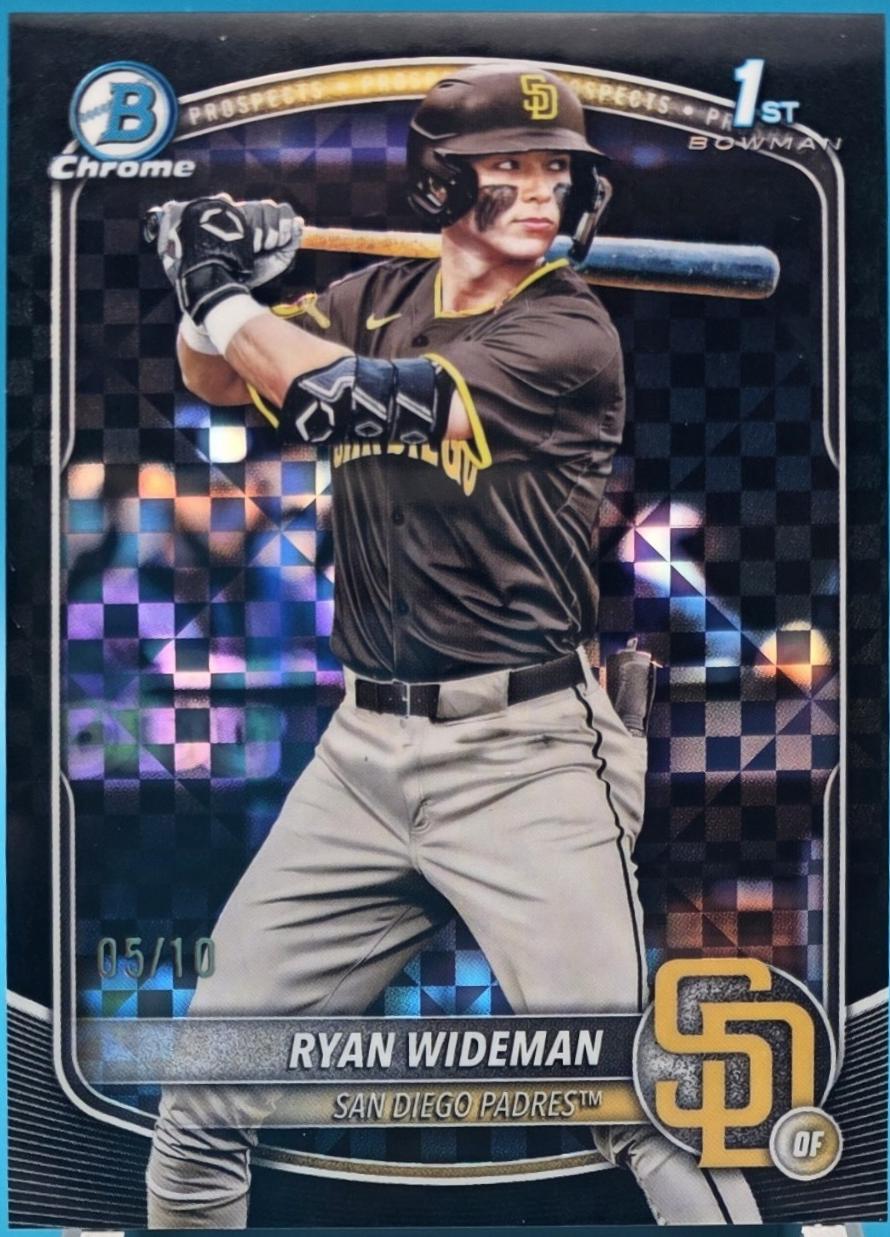 Ryan Wideman [Black X-Fractor] #BDC-190