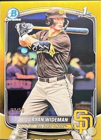 Ryan Wideman [Gold Refractor] #BDC-190