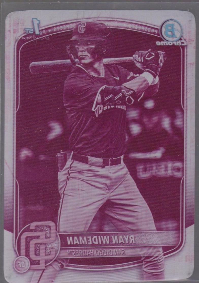 Ryan Wideman [Printing Plate] #BDC-190