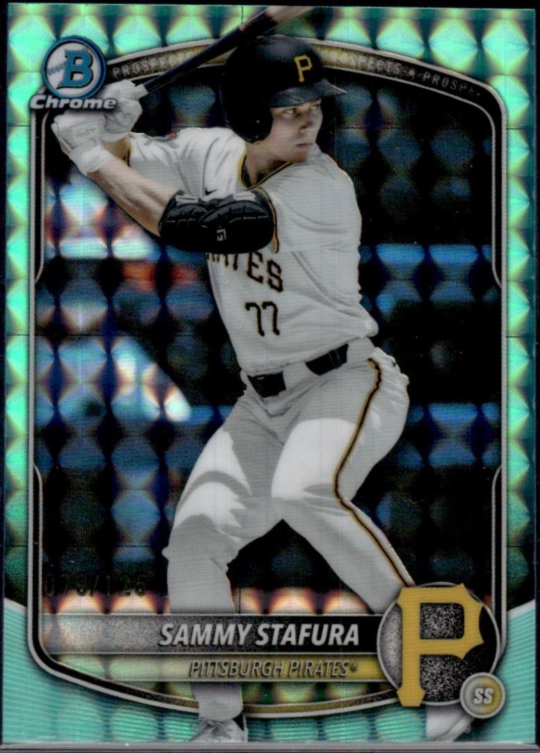 Sammy Stafura [Aqua Reptilian Refractor] #BDC-187