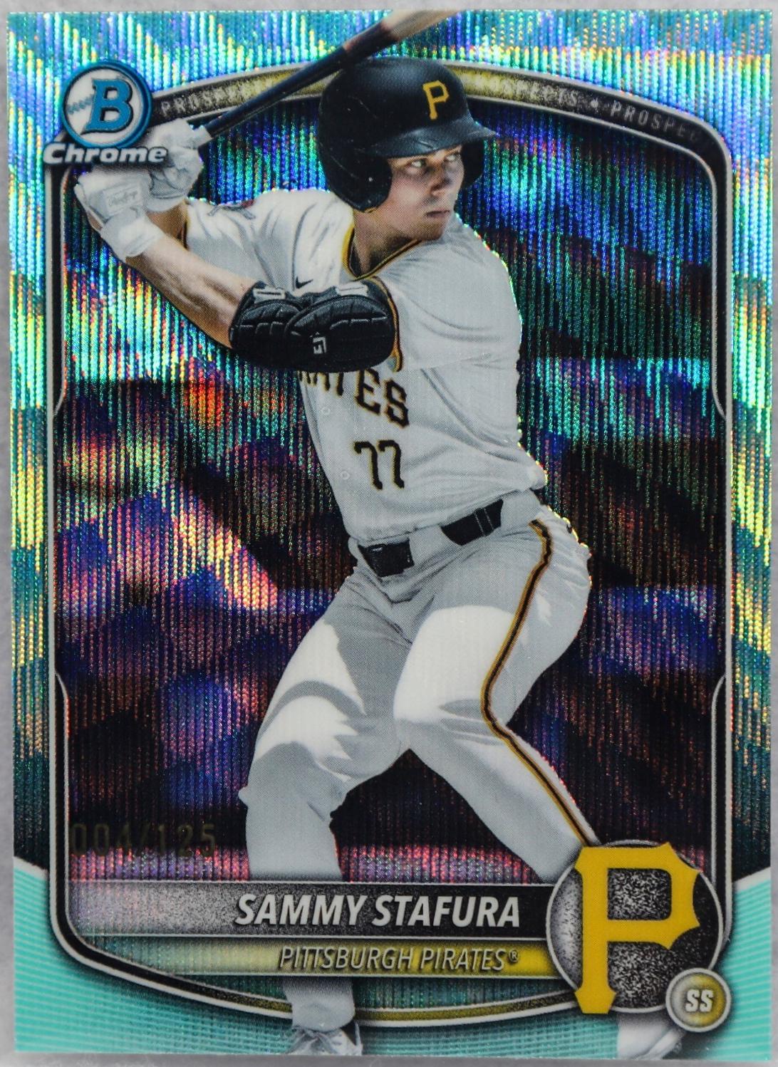 Sammy Stafura [Aqua Wave Refractor] #BDC-187