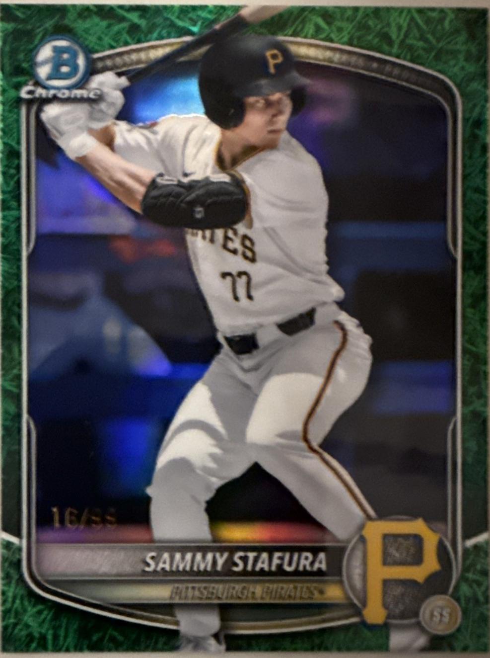 Sammy Stafura [Green Grass Refractor] #BDC-187