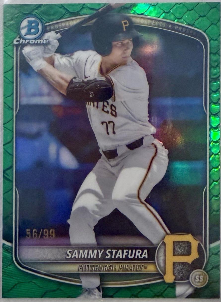 Sammy Stafura [Green Reptilian Refractor] #BDC-187