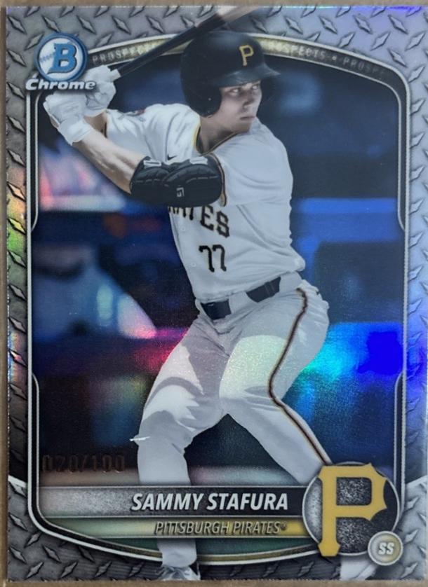 Sammy Stafura [Steel Metal Refractor] #BDC-187