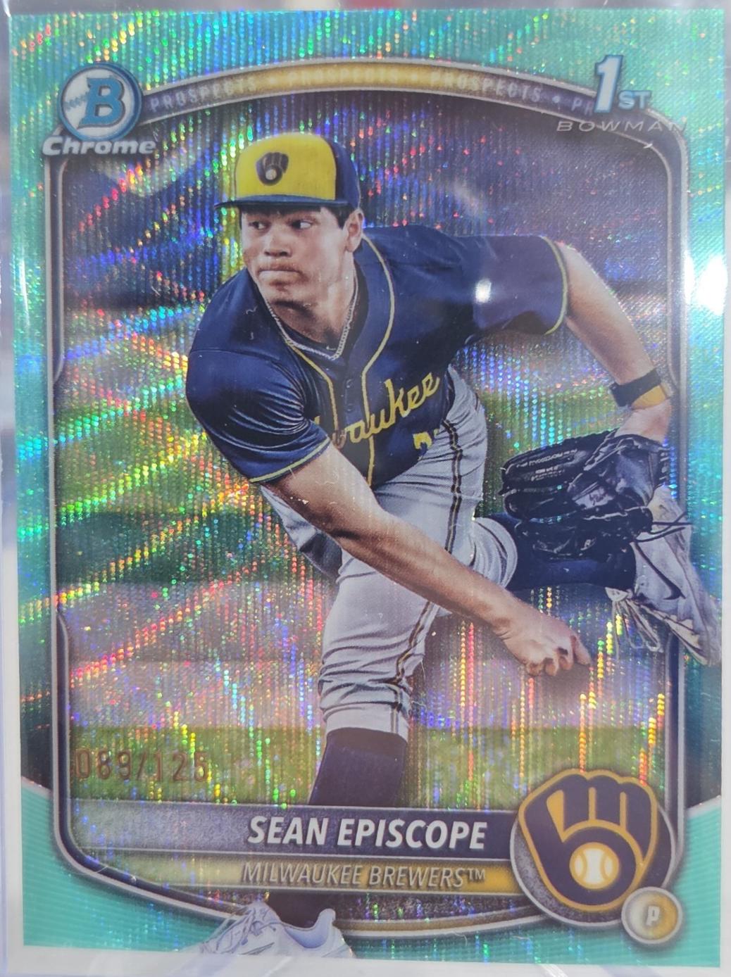 Sean Episcope [Aqua Reptilian Refractor] #BDC-149