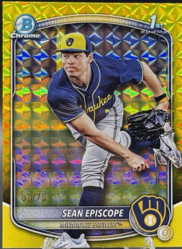 Sean Episcope [Yellow Refractor] #BDC-149