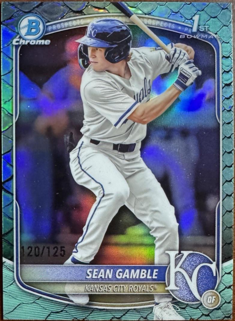 Sean Gamble [Aqua Reptilian Refractor] #BDC-178