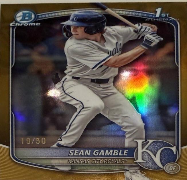 Sean Gamble [Gold Refractor] #BDC-178