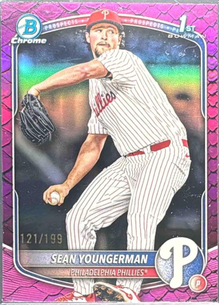 Sean Youngerman [Fuchsia Reptilian Refractor] #BDC-104