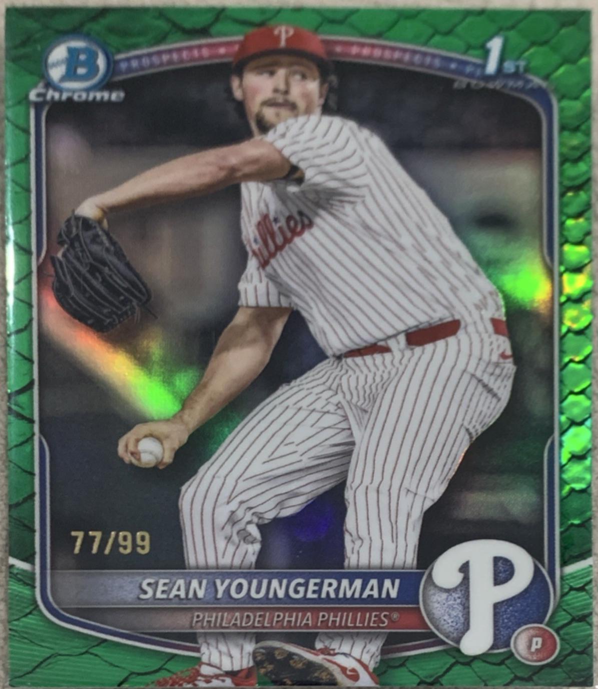 Sean Youngerman [Green Reptilian Refractor] #BDC-104