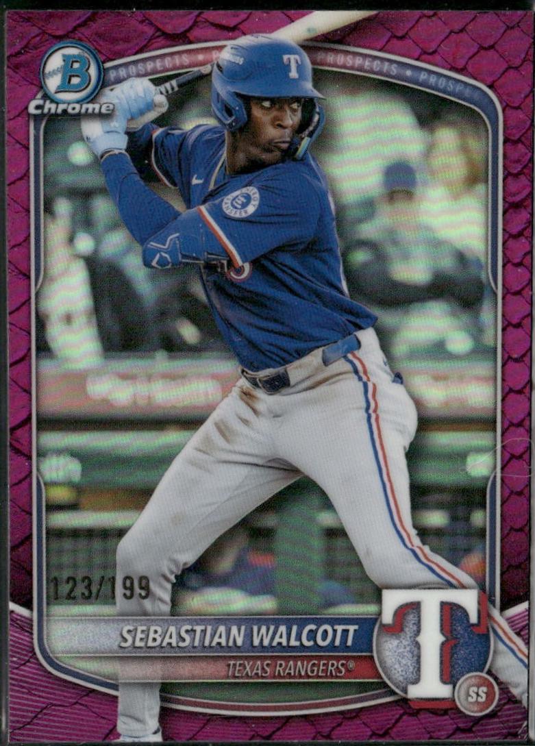 Sebastian Walcott [Fuchsia Reptilian Refractor] #BDC-169