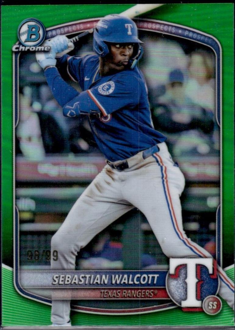 Sebastian Walcott [Green Refractor] #BDC-169