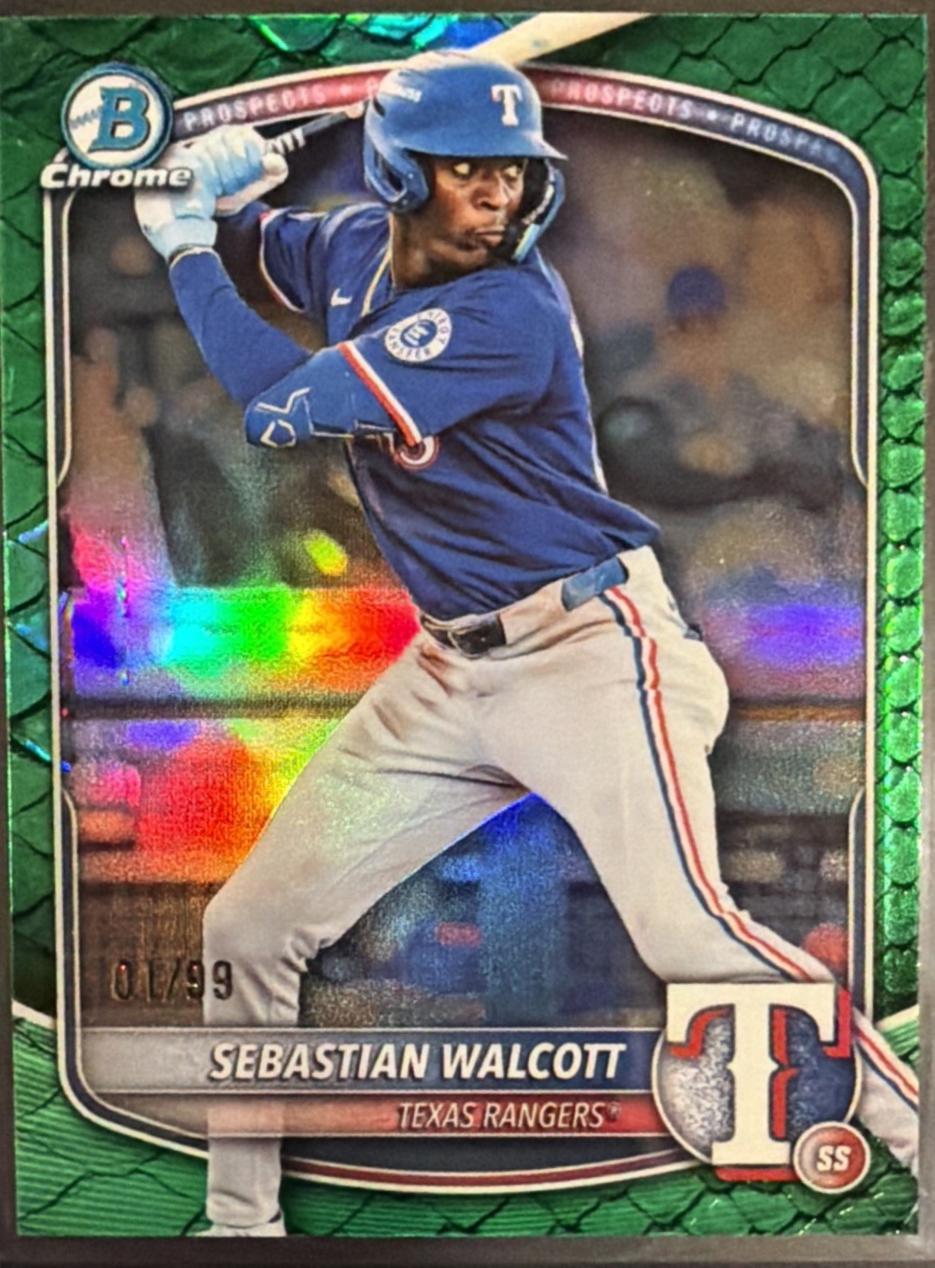 Sebastian Walcott [Green Reptilian Refractor] #BDC-169