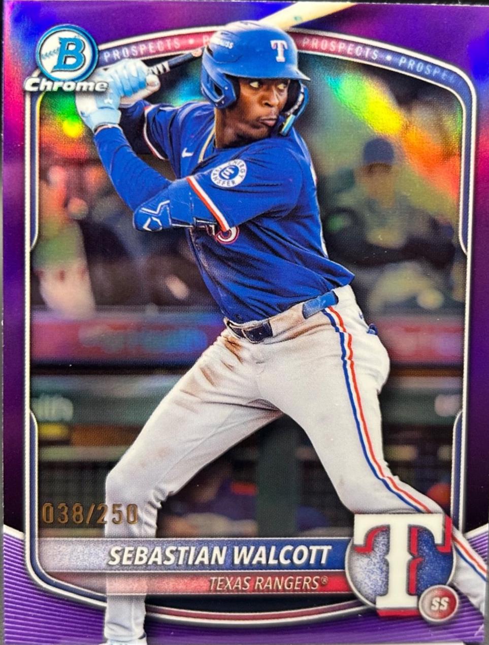 Sebastian Walcott [Purple Refractor] #BDC-169