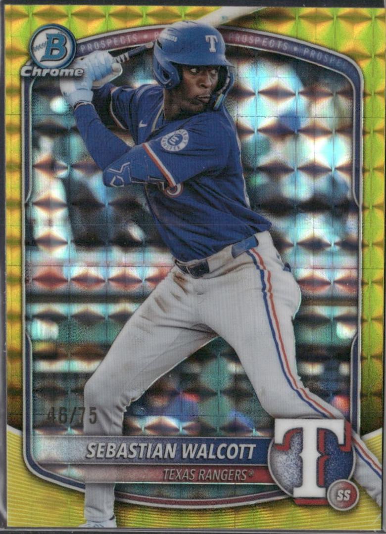 Sebastian Walcott [Yellow Refractor] #BDC-169