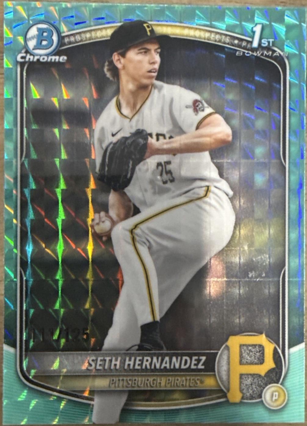Seth Hernandez [Aqua Reptilian Refractor] #BDC-25