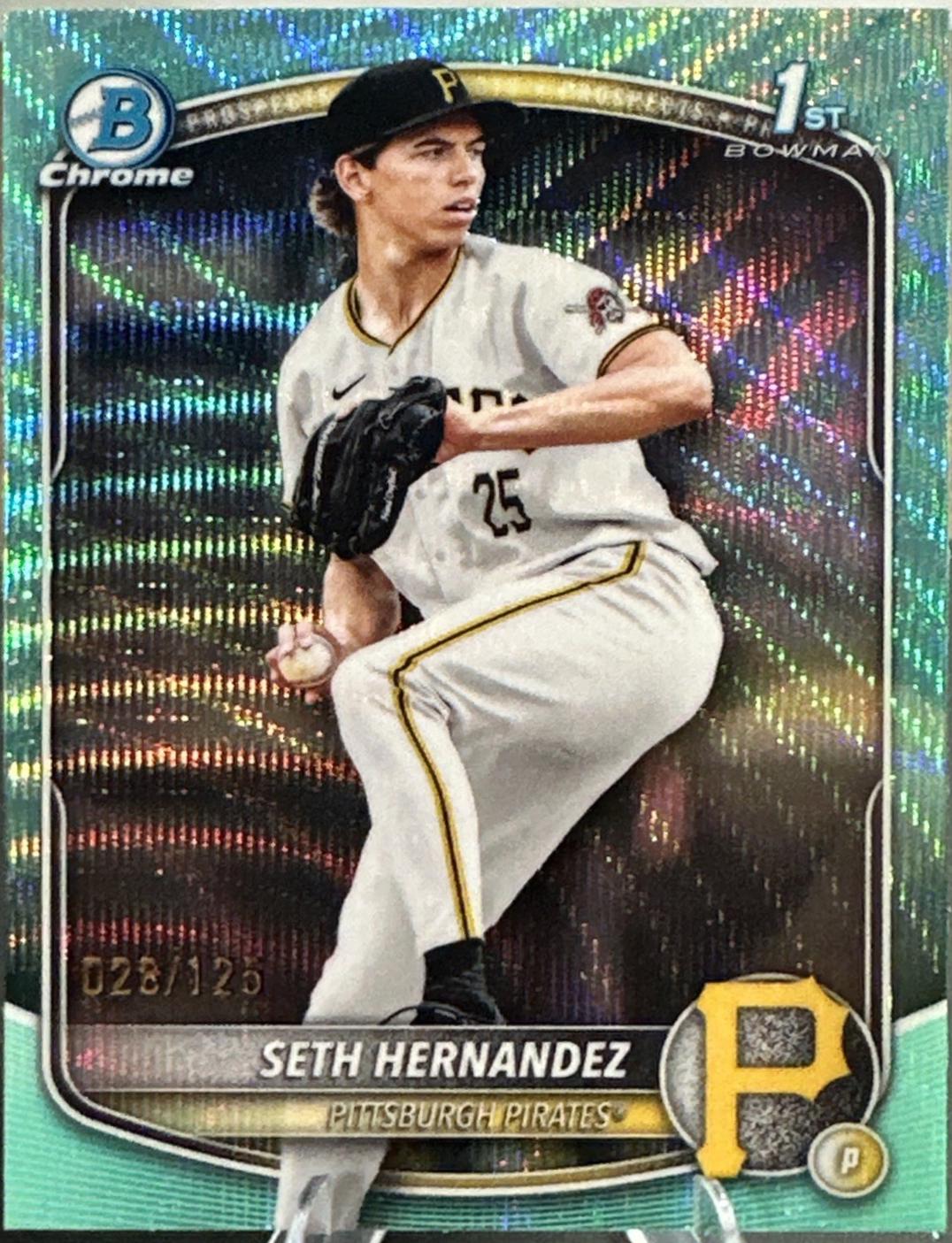 Seth Hernandez [Aqua Wave Refractor] #BDC-25