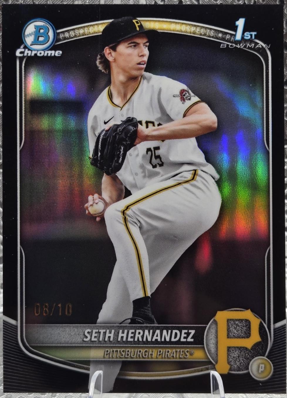 Seth Hernandez [Black Refractor] #BDC-25