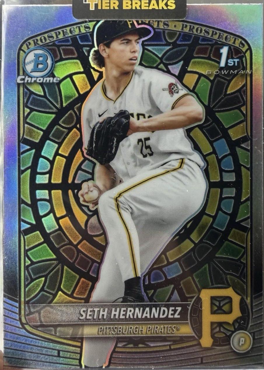 Seth Hernandez [Etched in Glass Variation] #BDC-25
