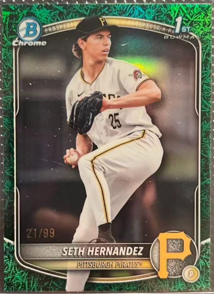 Seth Hernandez [Green Grass Refractor] #BDC-25