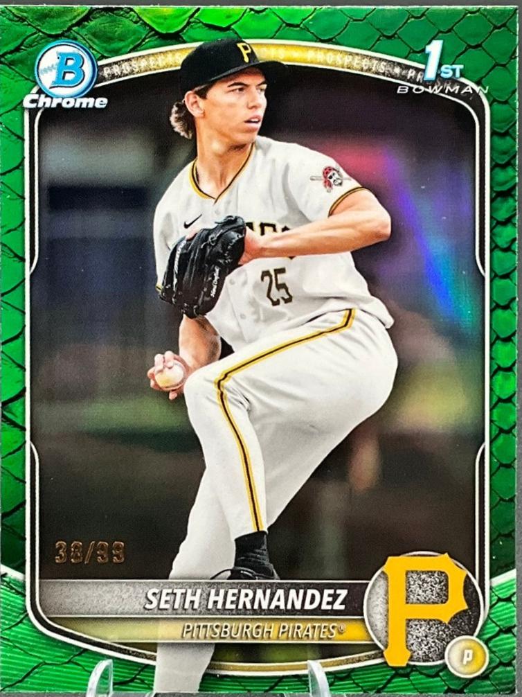Seth Hernandez [Green Reptilian Refractor] #BDC-25