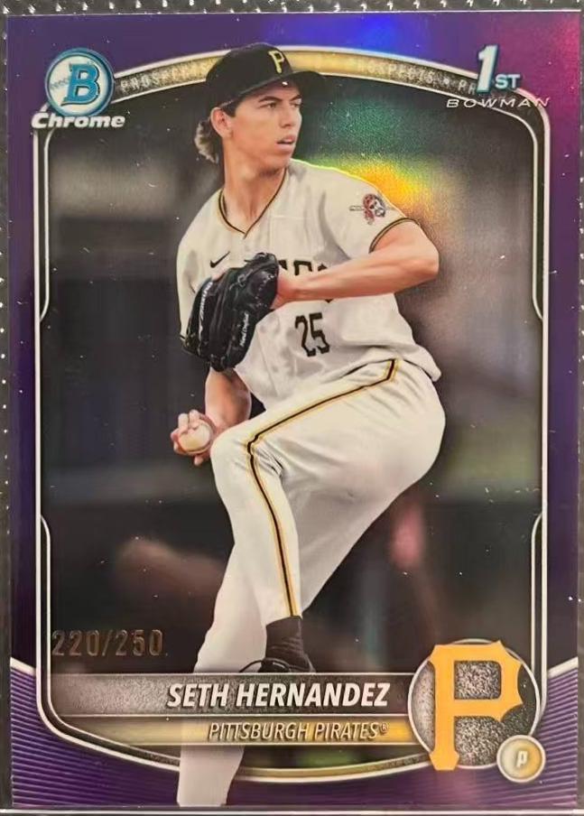 Seth Hernandez [Purple Refractor] #BDC-25