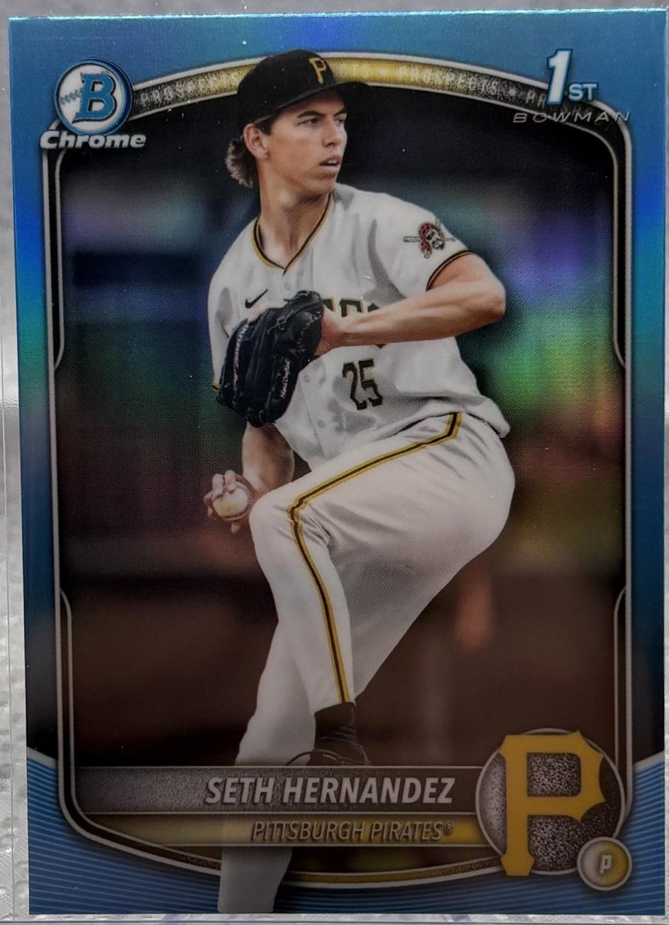 Seth Hernandez [Sky Blue Refractor] #BDC-25
