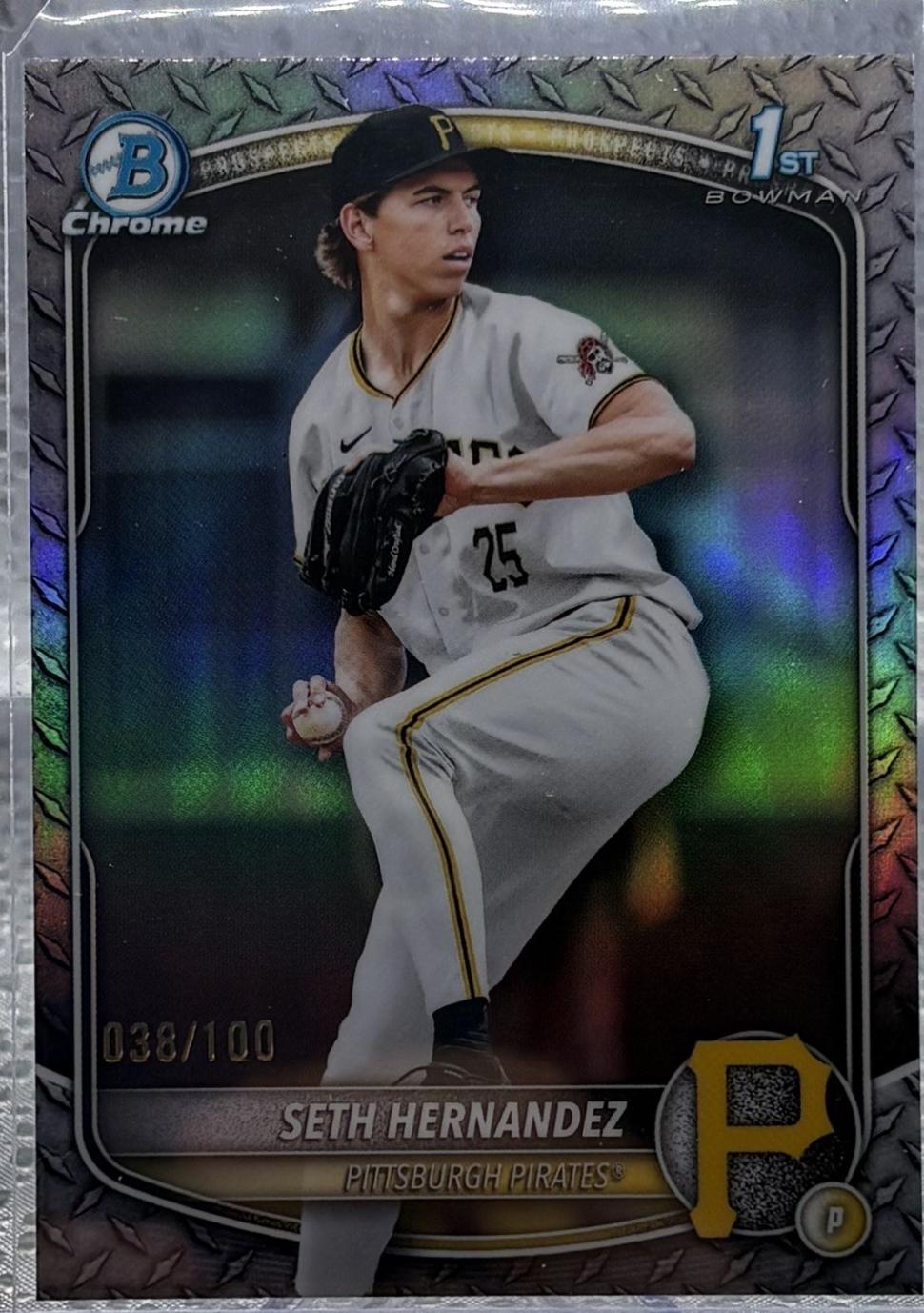 Seth Hernandez [Steel Metal Refractor] #BDC-25