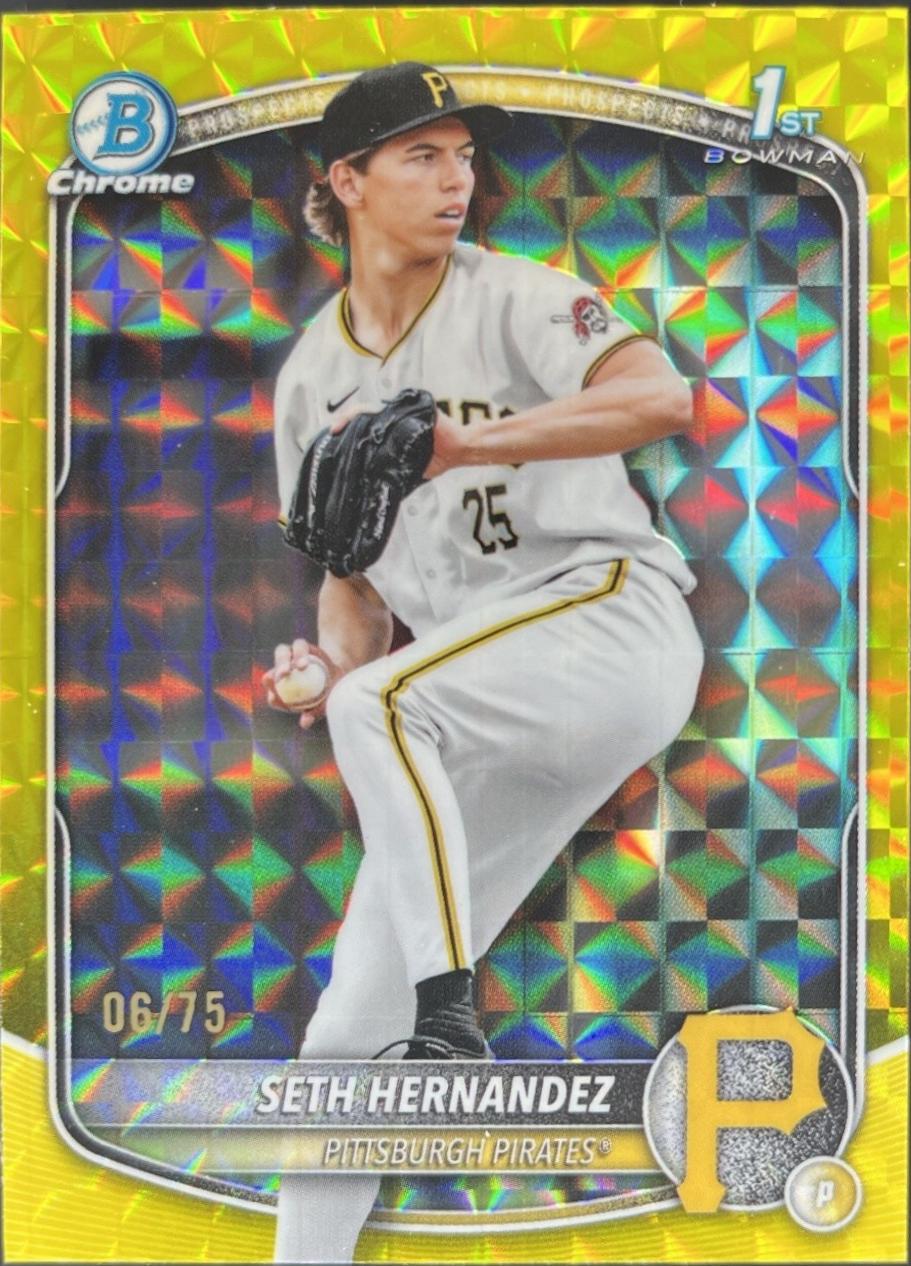 Seth Hernandez [Yellow Refractor] #BDC-25