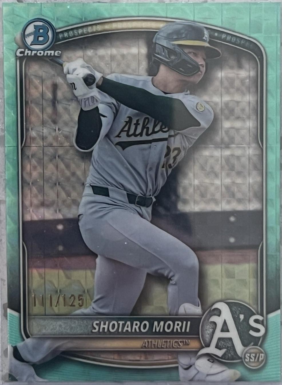 Shotaro Morii [Aqua Reptilian Refractor] #BDC-174
