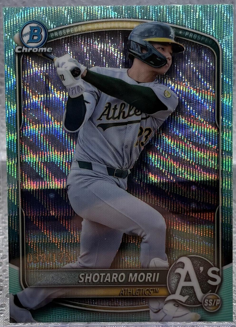 Shotaro Morii [Aqua Wave Refractor] #BDC-174