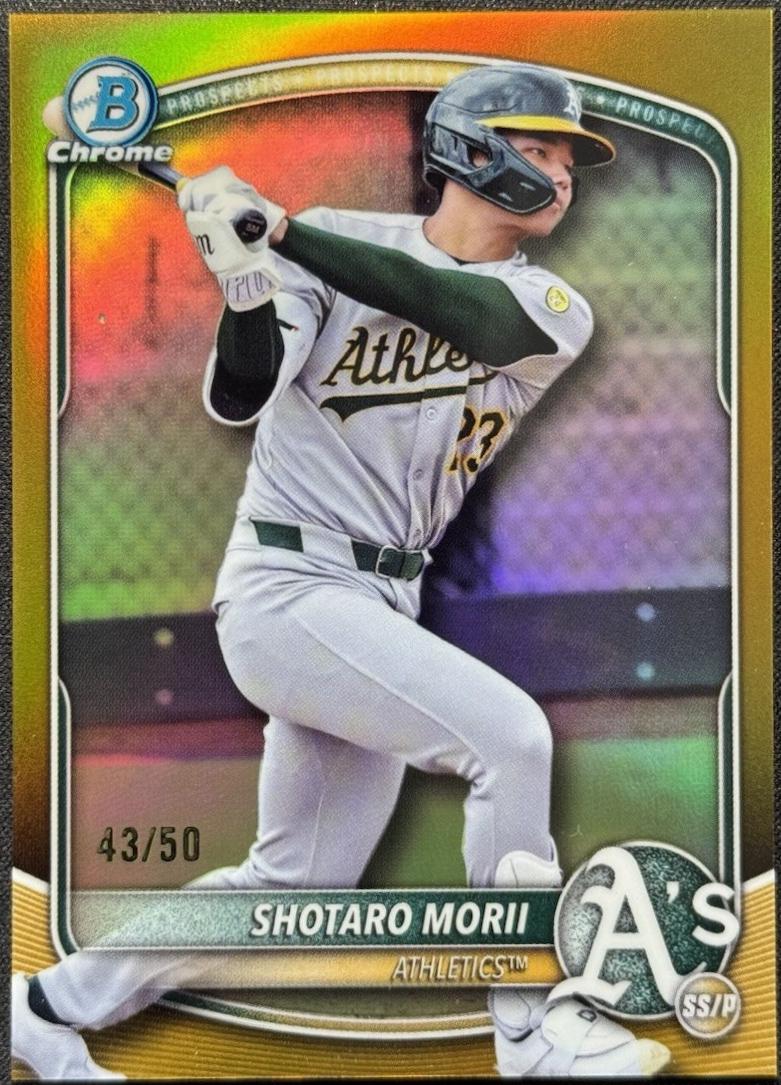 Shotaro Morii [Gold Refractor] #BDC-174