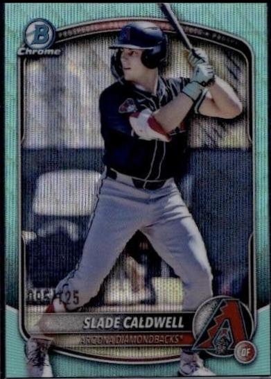 Slade Caldwell [Aqua Wave Refractor] #BDC-152