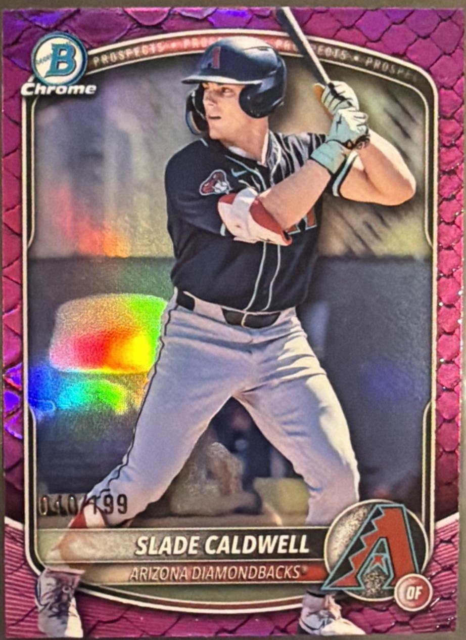 Slade Caldwell [Fuchsia Reptilian Refractor] #BDC-152