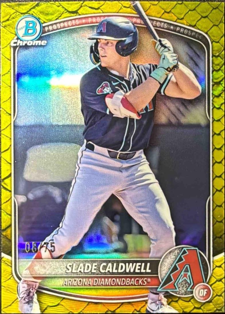 Slade Caldwell [Yellow Reptilian Refractor] #BDC-152