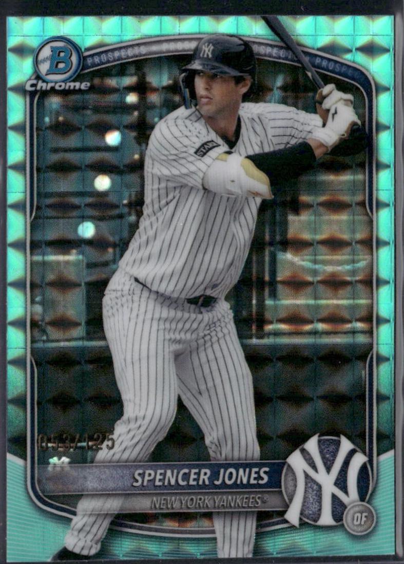 Spencer Jones [Aqua Reptilian Refractor] #BDC-9