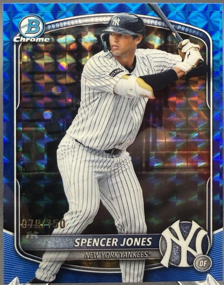 Spencer Jones [Blue Refractor] #BDC-9