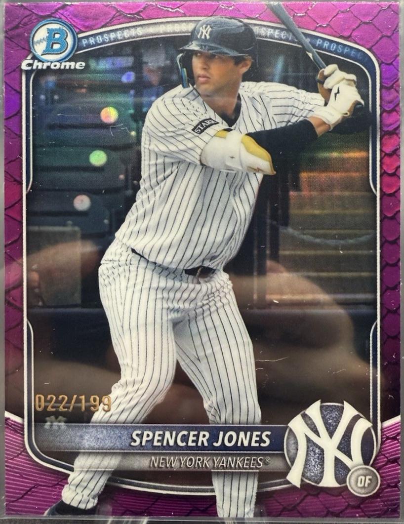 Spencer Jones [Fuchsia Reptilian Refractor] #BDC-9