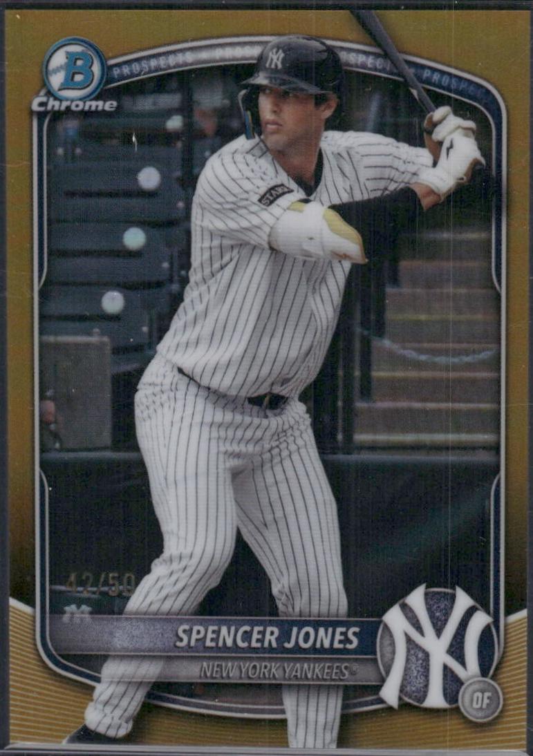 Spencer Jones [Gold Refractor] #BDC-9