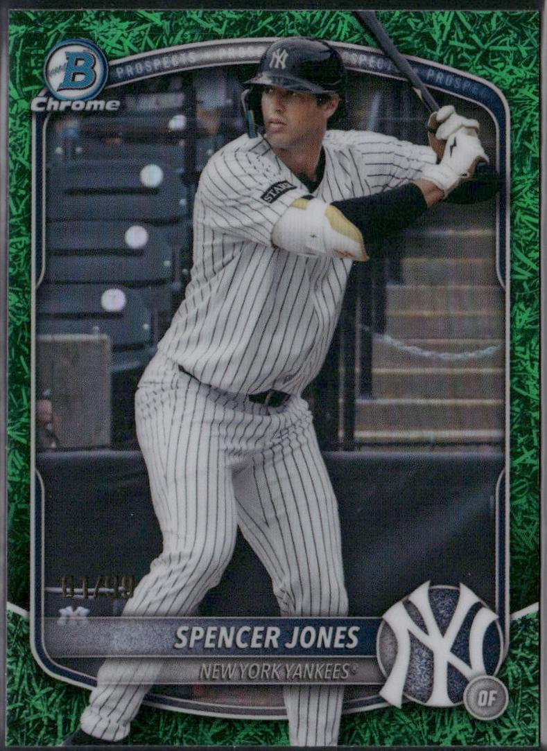 Spencer Jones [Green Grass Refractor] #BDC-9