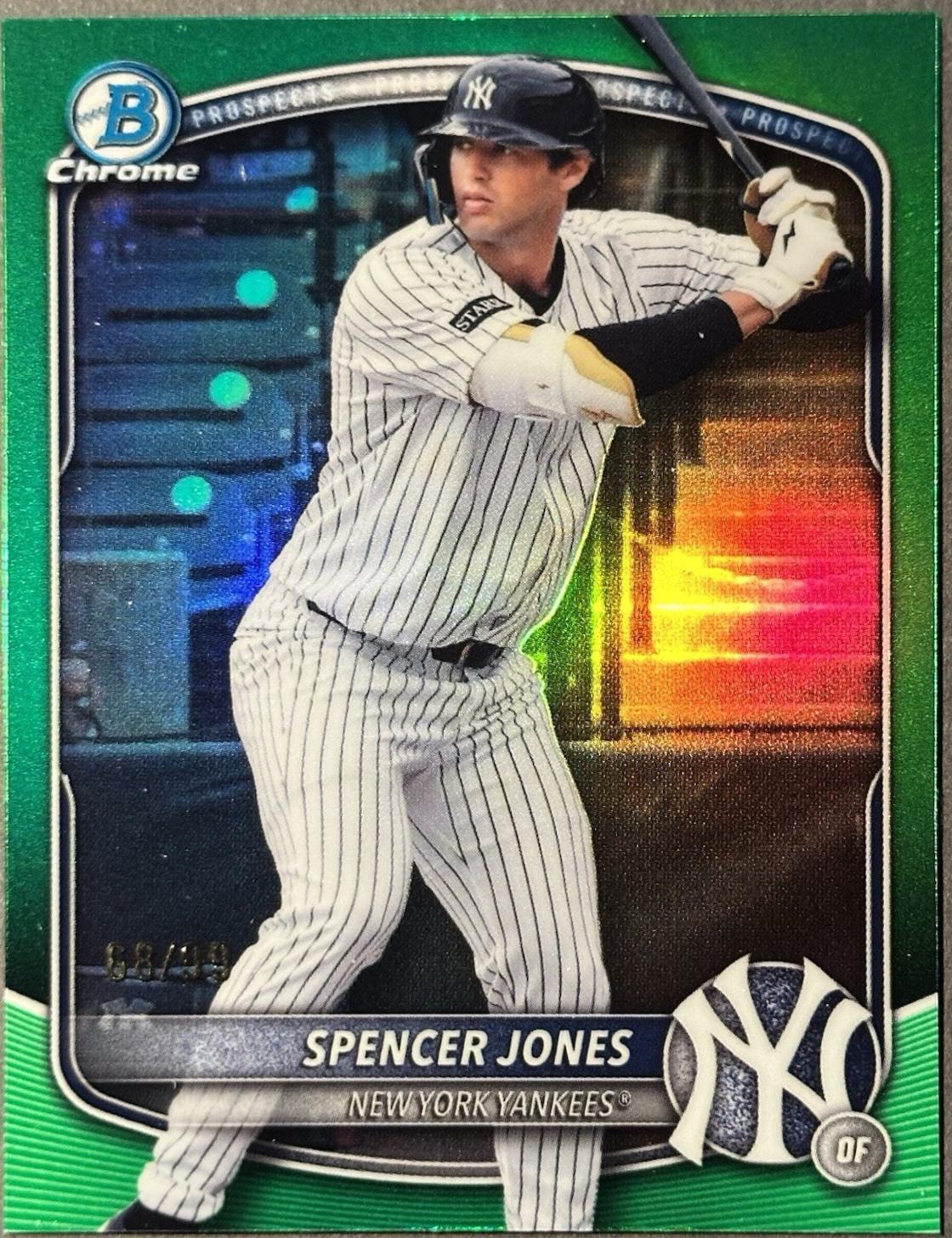 Spencer Jones [Green Refractor] #BDC-9